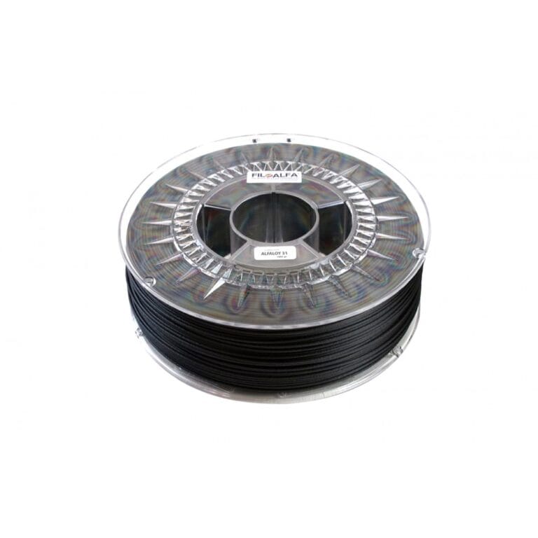 Filoalfa, alfaloy 35, PC PBT CF filamenti. Hiilikuituvahvisteinen PC PBT filamentti 3D-tulosteisiin.