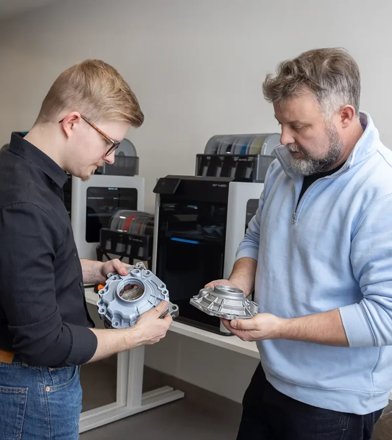 Tuotekehitys ja prototyypit 3D-teknologialla.