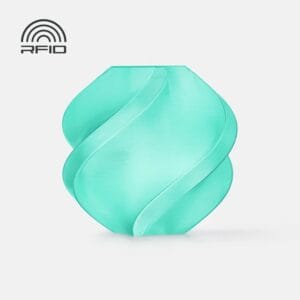 Bambu Lab PETG, translucent, available in various colors.