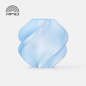 Bambu Lab PETG, translucent, available in various colors.