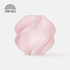 Bambu Lab PETG, translucent, available in various colors.