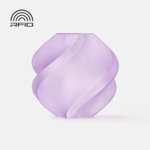 Bambu Lab PETG, translucent, available in various colors.