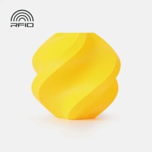 Bambulab Basic PLA Filament, Yellow.